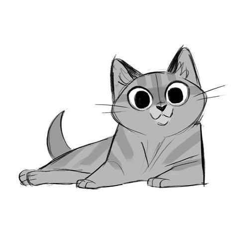 Cartoon Cat Drawing Kitten Drawing Cute Cat Drawing Cute Drawings