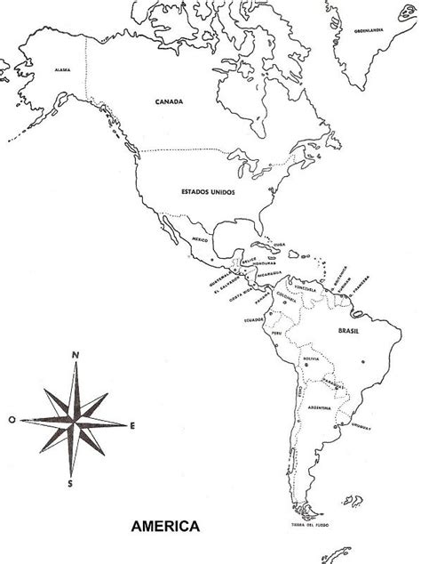 Desenhos Para Colorir Pintar E Imprimir Mapa América Do Sul Mapa Do