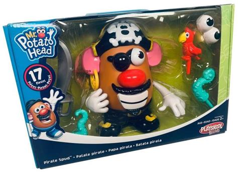 Playskool Mr Potato Head Pirate Spud Mixing And Mashing Fun 17 Piece