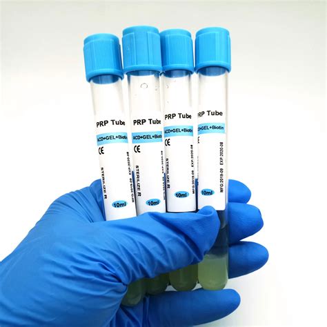 Prp Tube With Acd Gel Ce Certified Platelet Rich Plasma Buy Blood