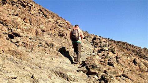 Climbing The Volcanic Mt Teide In The Canary Islands The Thousand Miler
