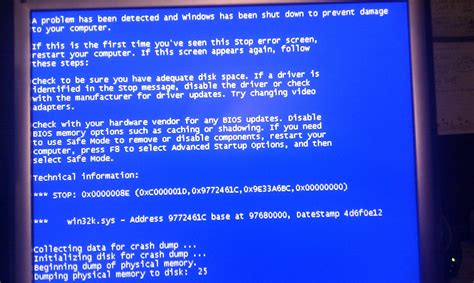 Computer Crash Resulting In Memory Dump Any Idea What These Screens