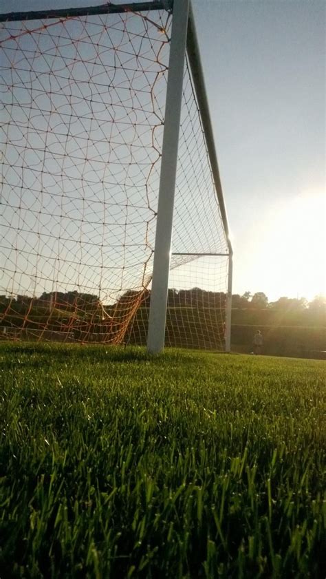 soccer goal and the sunset soccer goal sunset landmarks