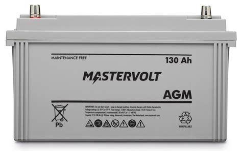 Akumulator Mastervolt Agm 12v 130 Ah