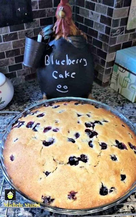 Easy Blueberry Cake Lovefoodies
