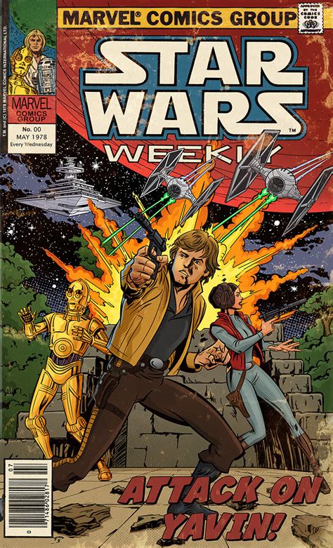 Artstation Star Wars Comic Cover Art Star Wars Weekly