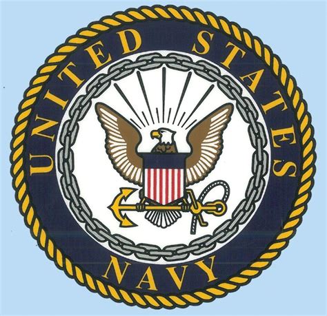 Us Navy Crest 4 Decal Military Republic