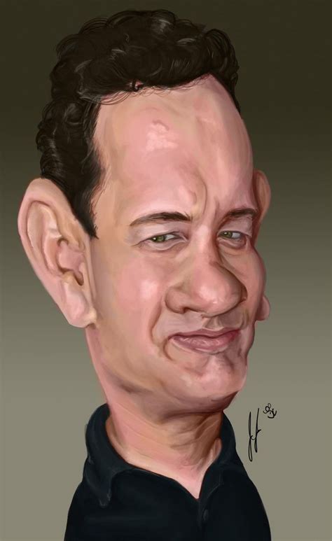 Tom Hanks By Jeromeanimations On Deviantart Celebrity Caricatures