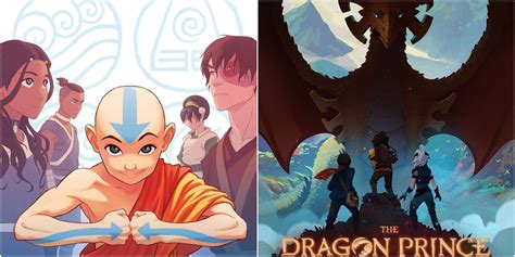 5 Ways Netflixs Dragon Prince Is Like Avatar The Last Airbender And 5