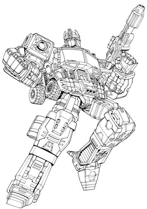 Transformers Coloring Pages Transformers Characters Transformers
