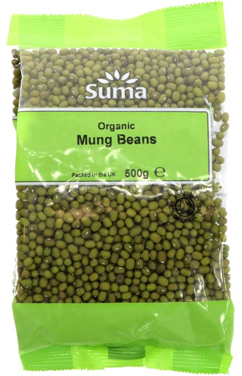 Mung beans are delicious and versatile beans that can be added to virtually any savory recipe. Suma Prepacks Organic Mung Beans 500g - Ethical Superstore
