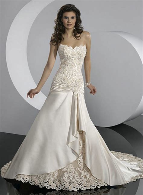 Lace Corset Top Wedding Dress