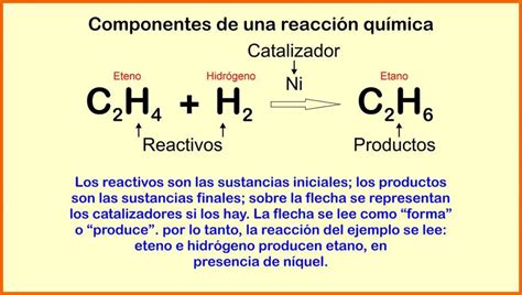 Reacciones Qu Micas Sincron A Entre Reactivos Y Productos