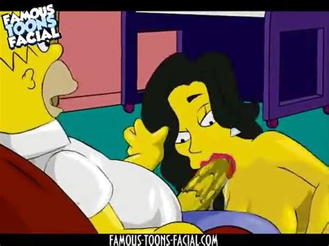 The Simpsons Gets Down And Dirty With Some Ass Eating