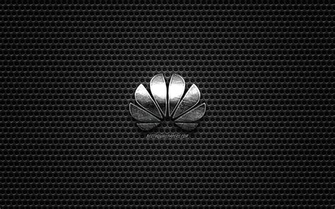 2k Free Download Huawei Logo Steel Polished Logo Huawei Emblem