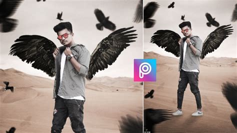 Picsart Vijay Mahar Photo Editing 2020 Vijay Mahar Wings Manipulation