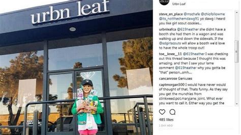 girl scouts look into whether cookie seller near pot shop broke rules