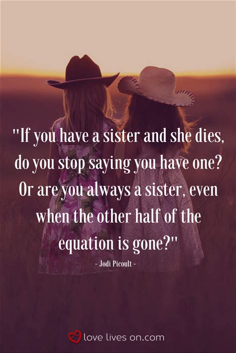 Inspirational Quotes For Loss Of Sister Inspiration