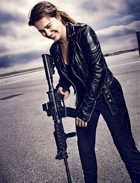 Emilia Clarke Photoshoot For Terminator Genisys Entertainment Weekly 2014 • Celebmafia