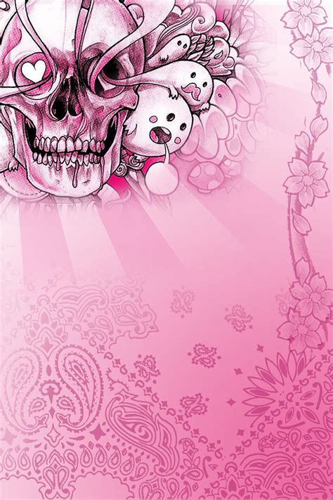 Cute Pink Skull Girly Skulls Hd Phone Wallpaper Pxfuel