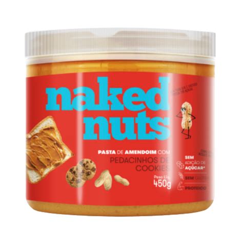 Pasta De Amendoim Com Cookies Naked Nuts
