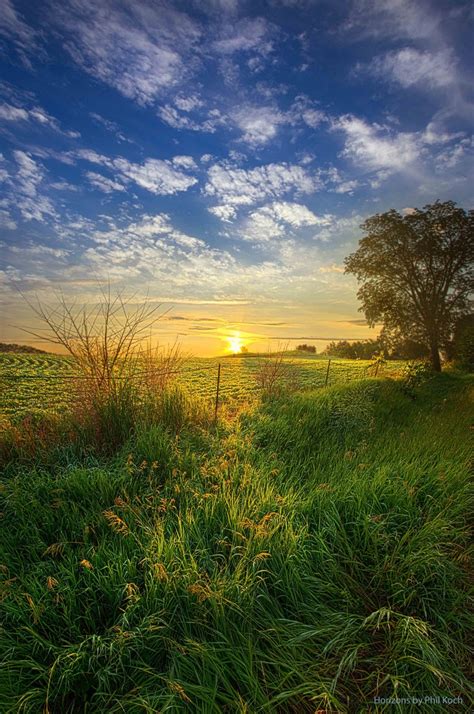 Sunrise In Fields ~ Marvelous Nature