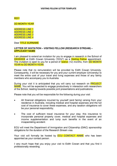 Wedding Invitation Letter For Australian Visa | wedding