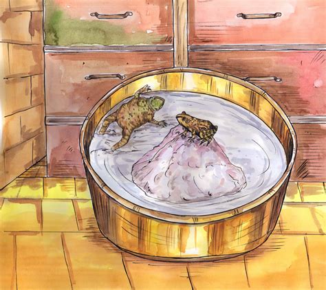 Short Moral Story The Two Frogs Moral Stories For Children