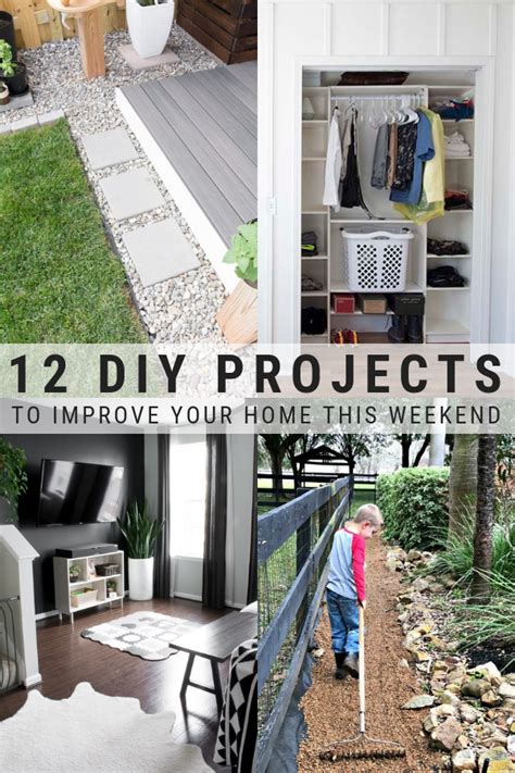 Diy Projects To Improve Your Home Diy Home Projects Easy Easy Home