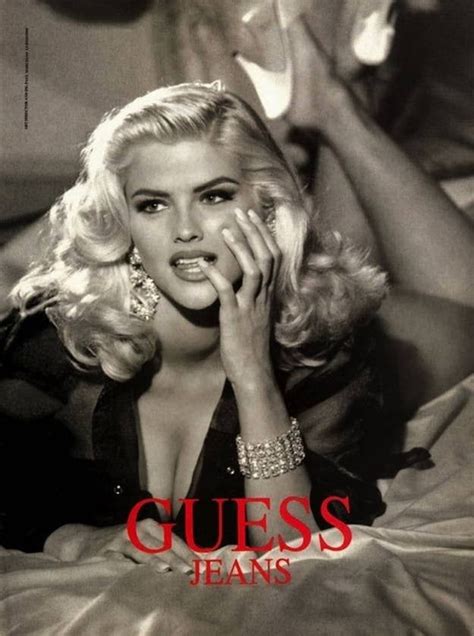 20 Gorgeous Photos From Anna Nicole Smiths Guess Campaign Marilyn