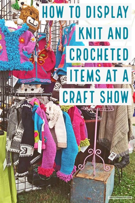 10 Craft Fair Booths Featuring Knit And Crocheted Handmade Items