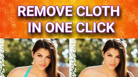 How To Remove Cloth From Any Picture Youtube
