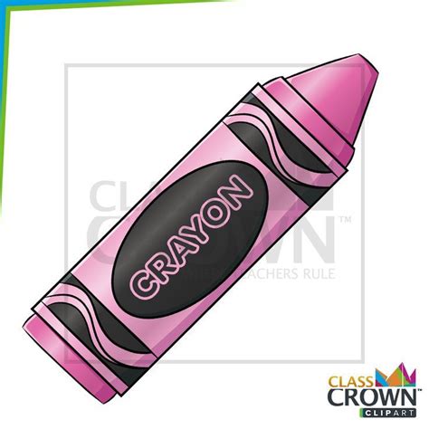 Pink Crayon Clipart Crayon Text Clip Art Purple Crayon How To Draw