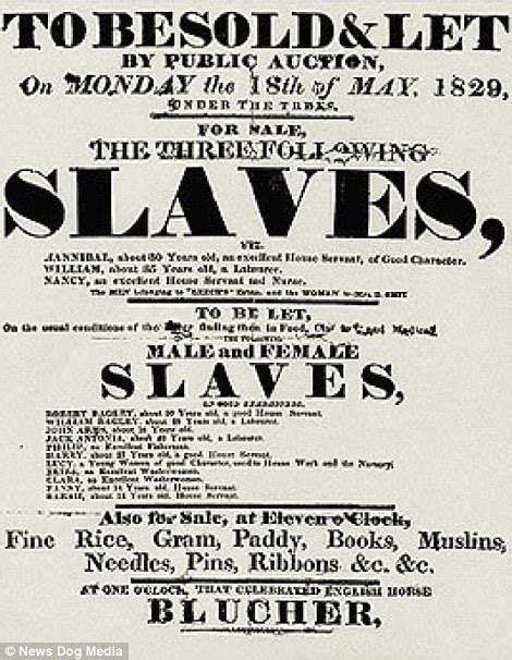 Slave Auctions In The 1800s
