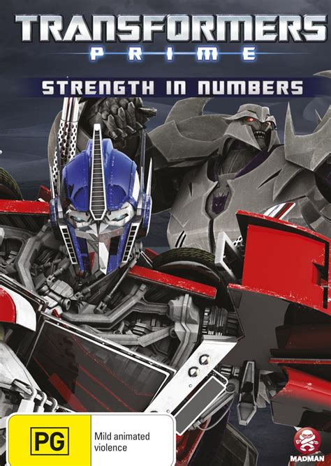 Transformers Prime Volume 4 Strength In Numbers Dvd Buy Now