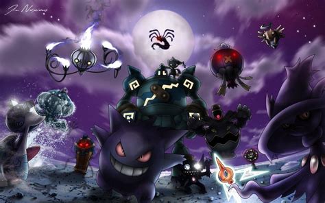 Ghost Pokémon Wallpapers Wallpaper Cave