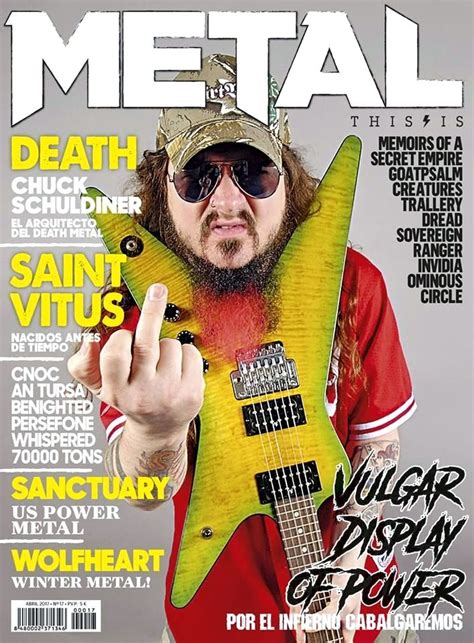 Dimebag Darrell Apr2017 This Is Metal Magazine Cover Dimebag