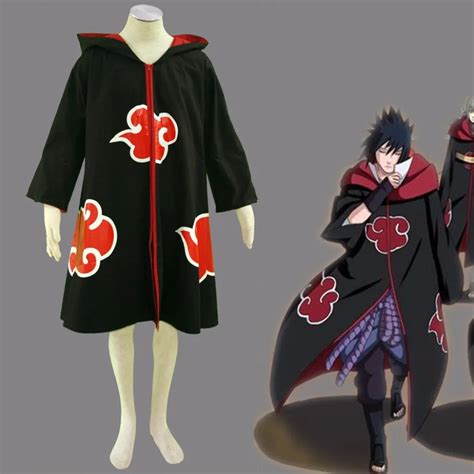 Buy Athemis Naruto Uchiha Sasuke Cosplay Costume Cloak
