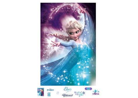 Disney's magic camp is streaming friday exclusively on disney+. Elsa - Winter Magic Frozen Movie Poster Wall Decal | Shop ...