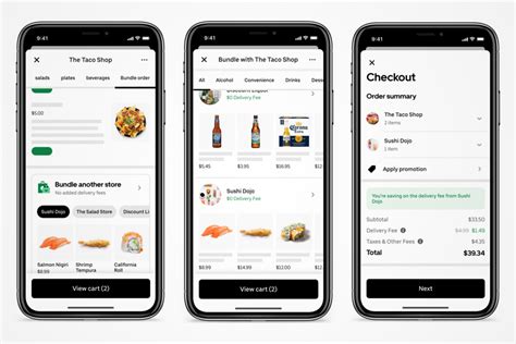 Uber Eats Starts Allowing One Order From Multiple Restaurants