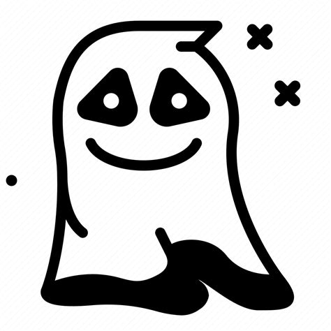 Happy Ghost Emoji Halloween Icon Download On Iconfinder