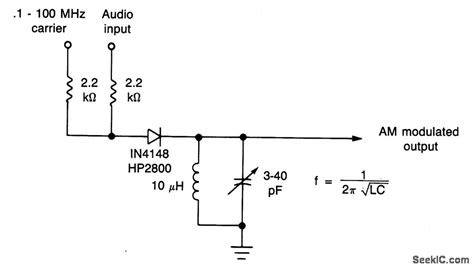 Lowdistortionlowlevelamplitudemodulator Amplifiercircuit