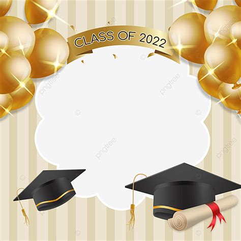 Borde Rayado De La Temporada De Graduación 2022 Png 2022 Temporada