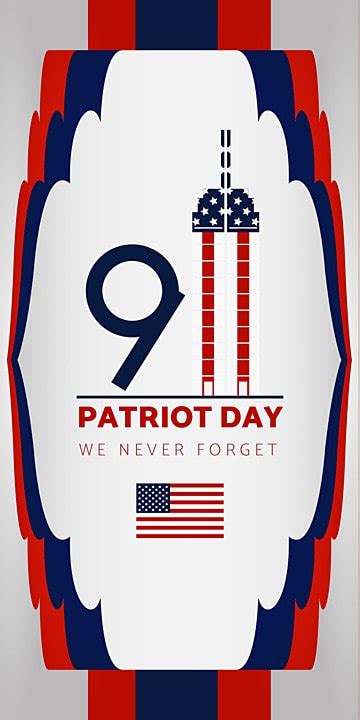 Patriot Day 911 Memorial Illustration Background Design Patriot Day