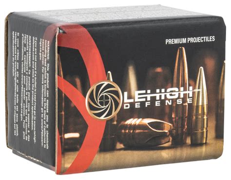 Lehigh Defense Match Solid Bullet 30 Cal 308 Dia 150 Grain Not