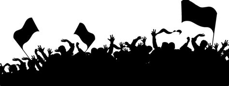 Crowd Silhouette Png Hd Isolated Png Mart