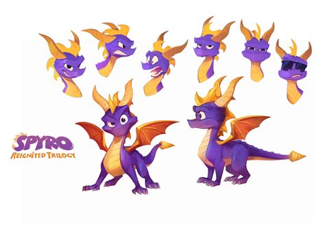 Spyro Reignited Trilogy Concept Art By Nicholas Kole