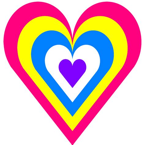 Heart In Colors Clip Art At Vector Clip Art Online Royalty