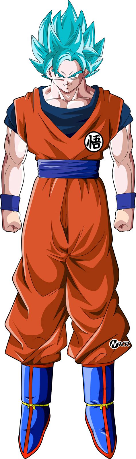 Goku Ssj Blue By Naironkr On Deviantart Dragon Ball Super Goku Hot