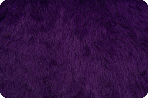 Luxury Shag Fur Purple Lspurple Shannon Fabrics Wholesale Fabrics